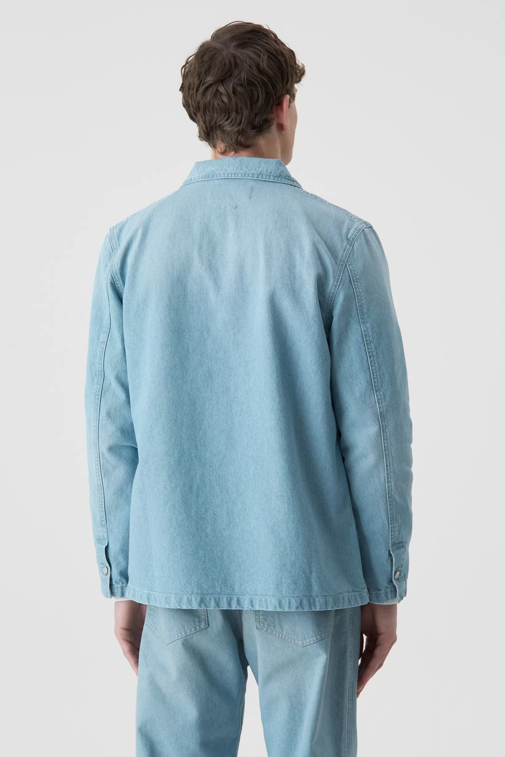 Outlet CLOSED A Better Blue Jacket Light Blue