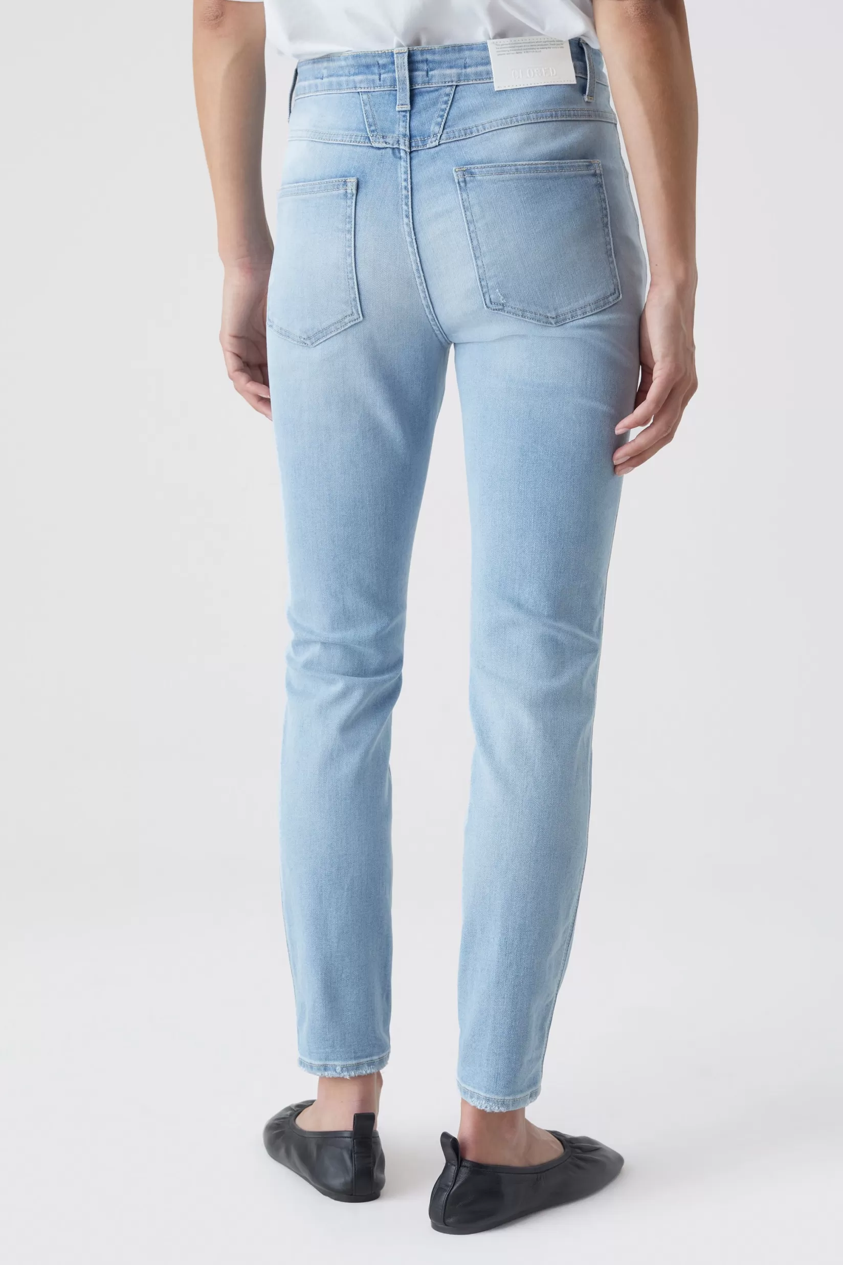 Hot CLOSED A Better Blue Skinny Pusher Light Blue