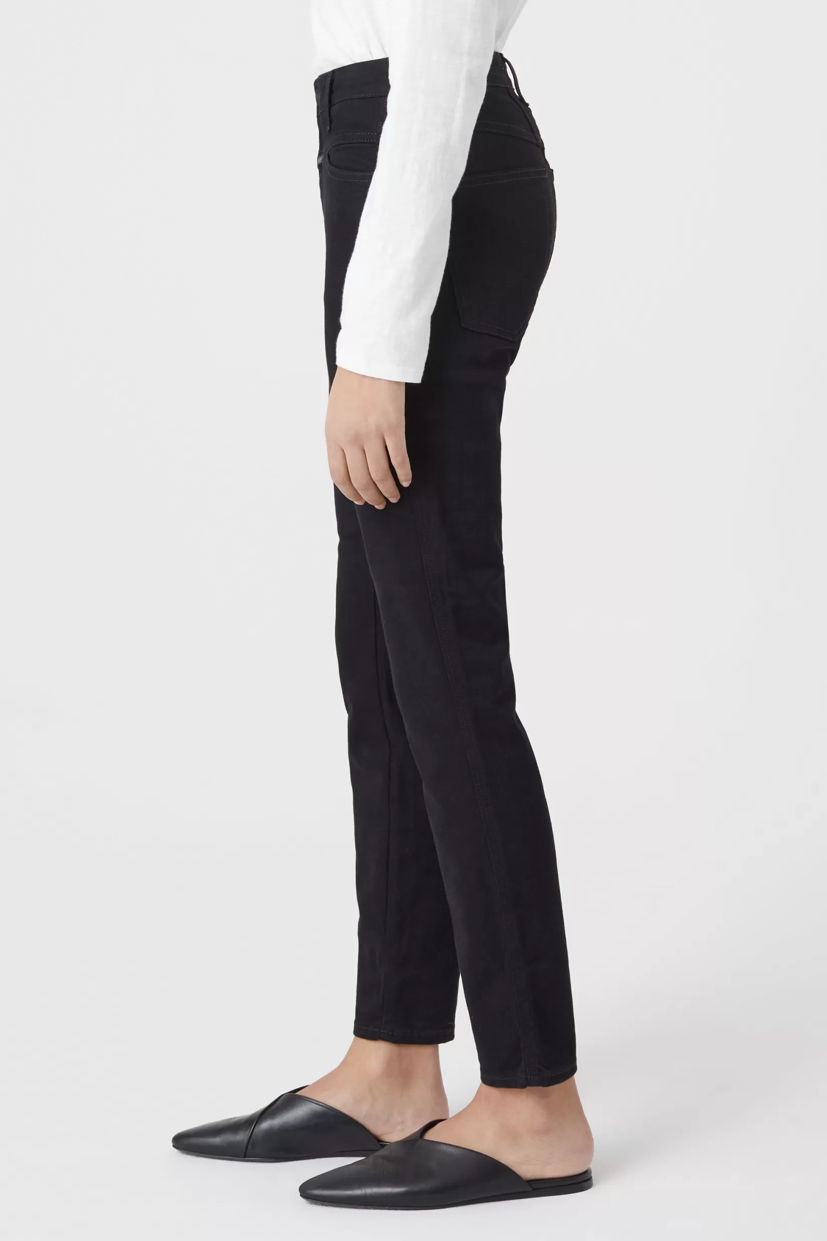 Online CLOSED A Better Blue Skinny Pusher Black