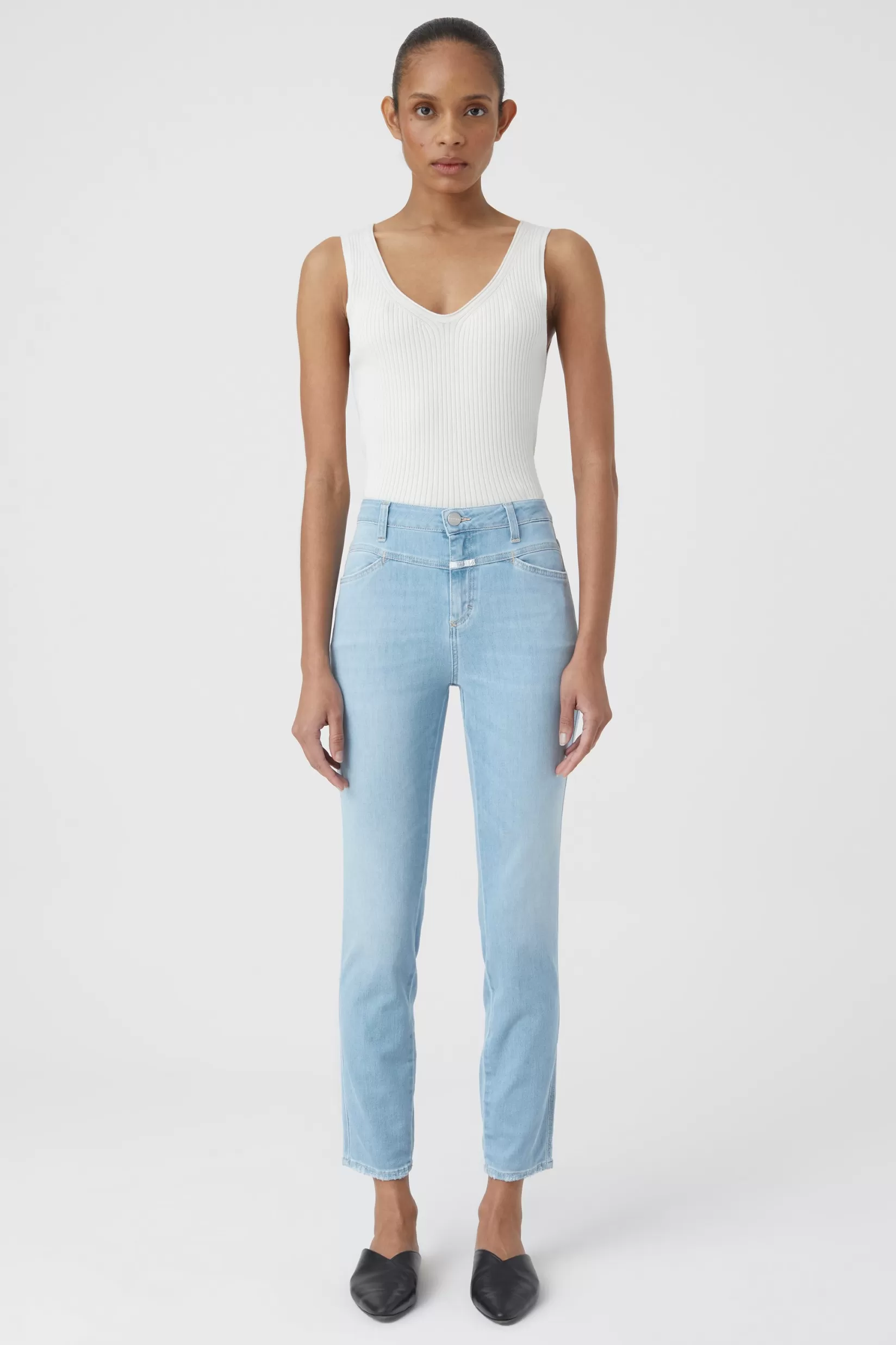 Sale CLOSED A Better Blue Skinny Pusher Light Blue