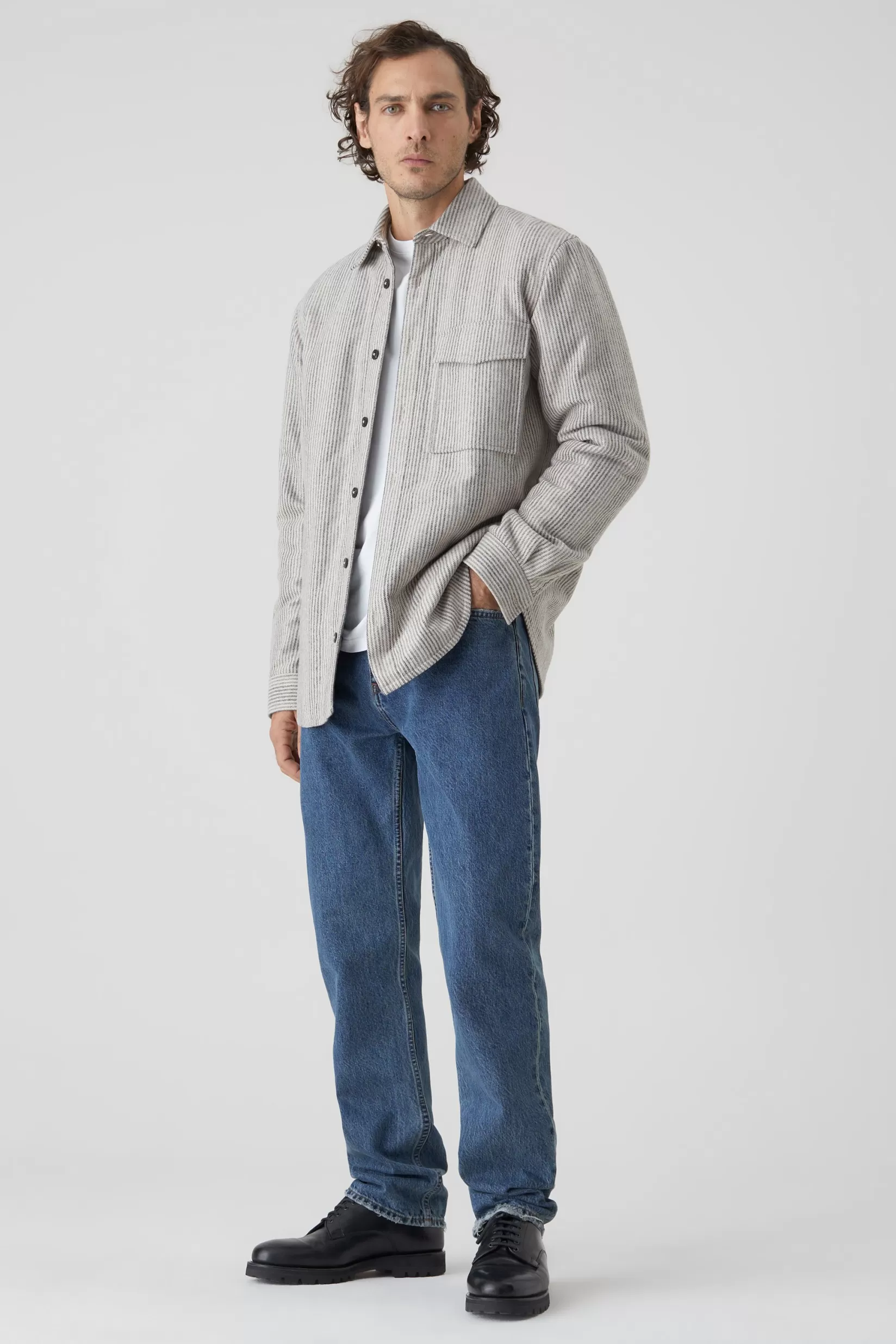 Store CLOSED Bogus Straight Jeans Mid Blue