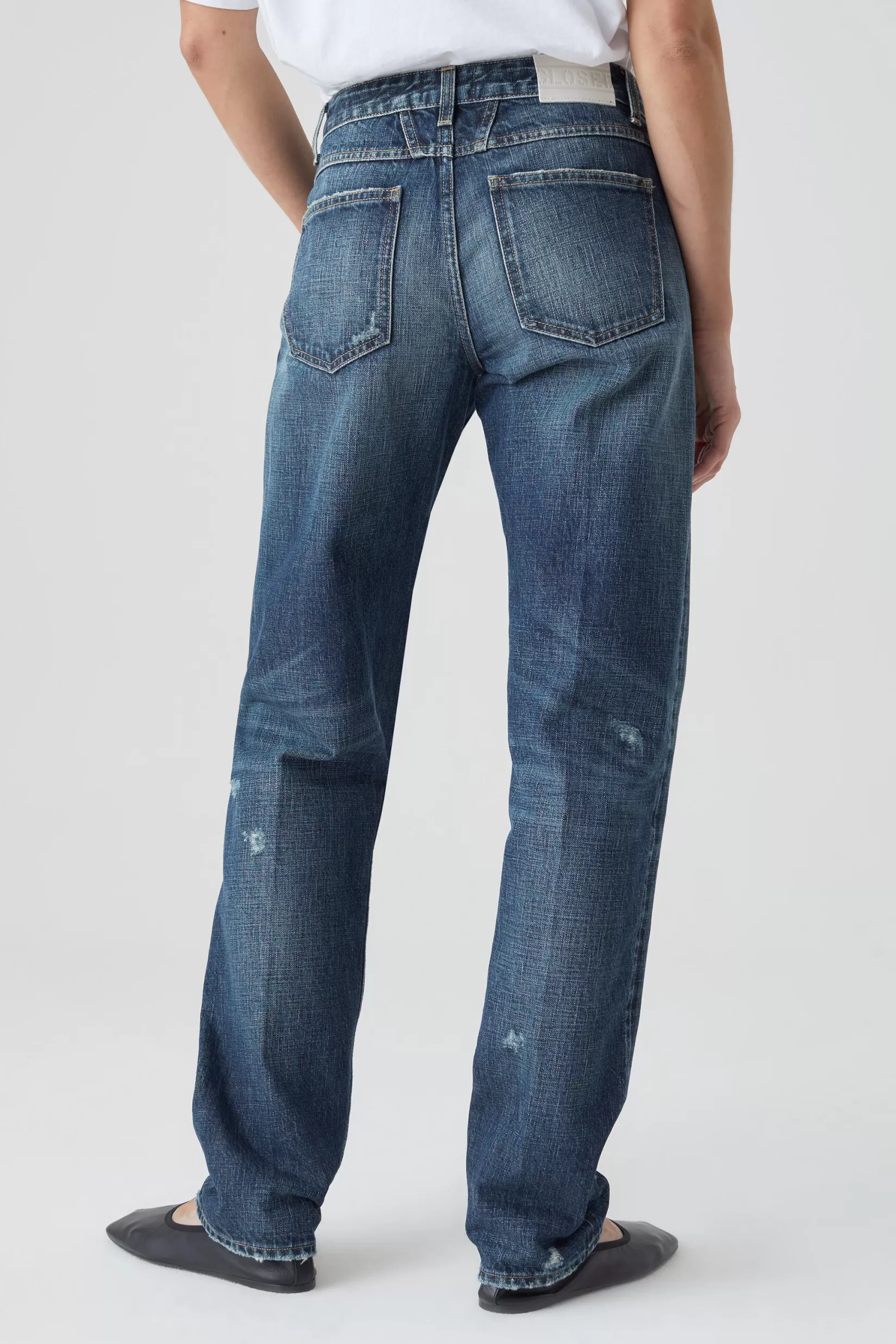 Fashion CLOSED Briston Japanese Selvedge Denim Dark Blue