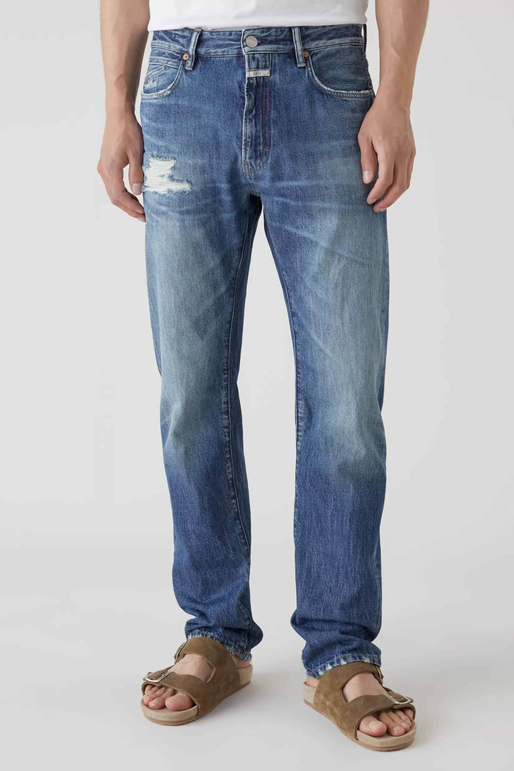 Sale CLOSED Oakland Straight Jeans Mid Blue