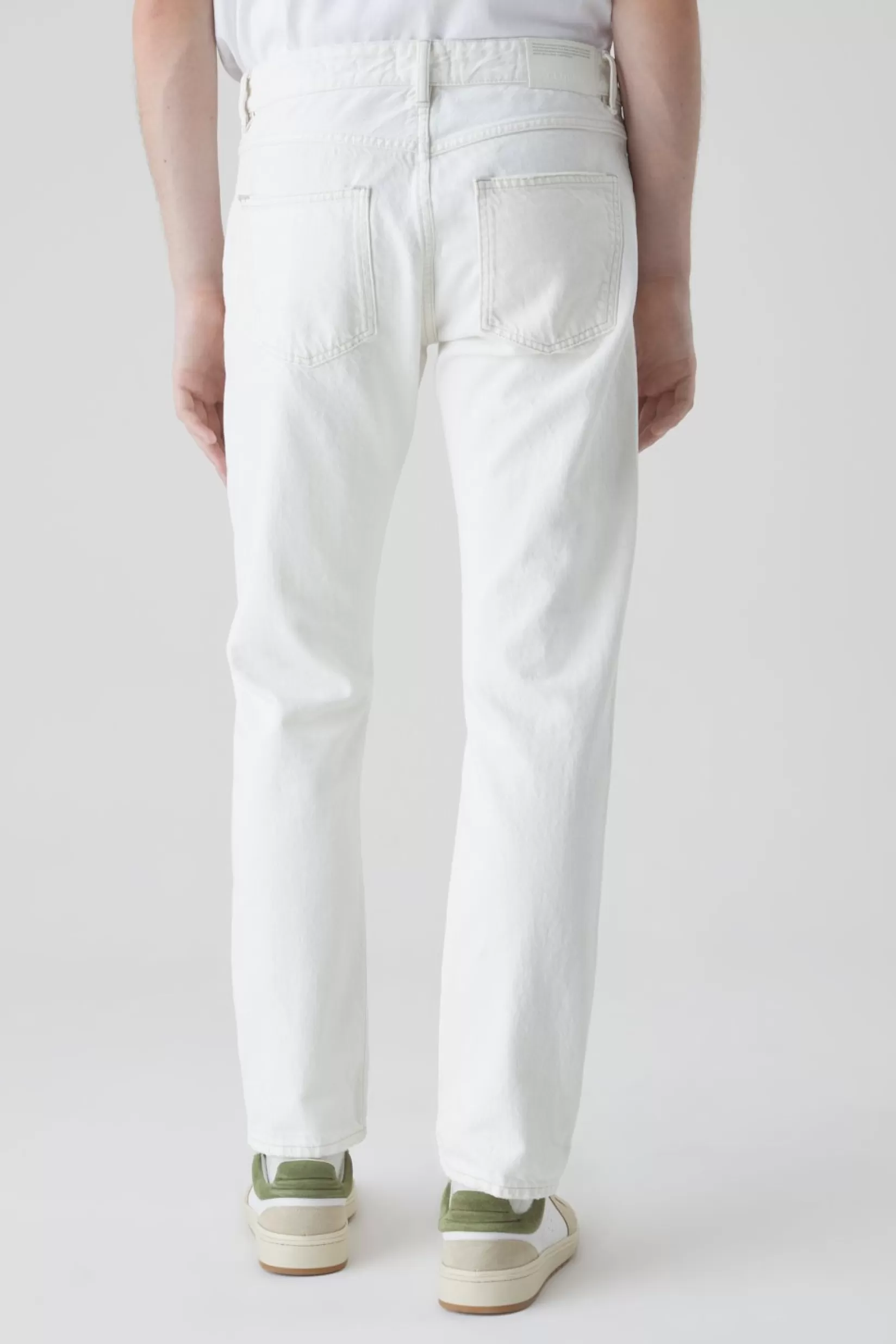 Cheap CLOSED Oakland Straight Jeans Ivory