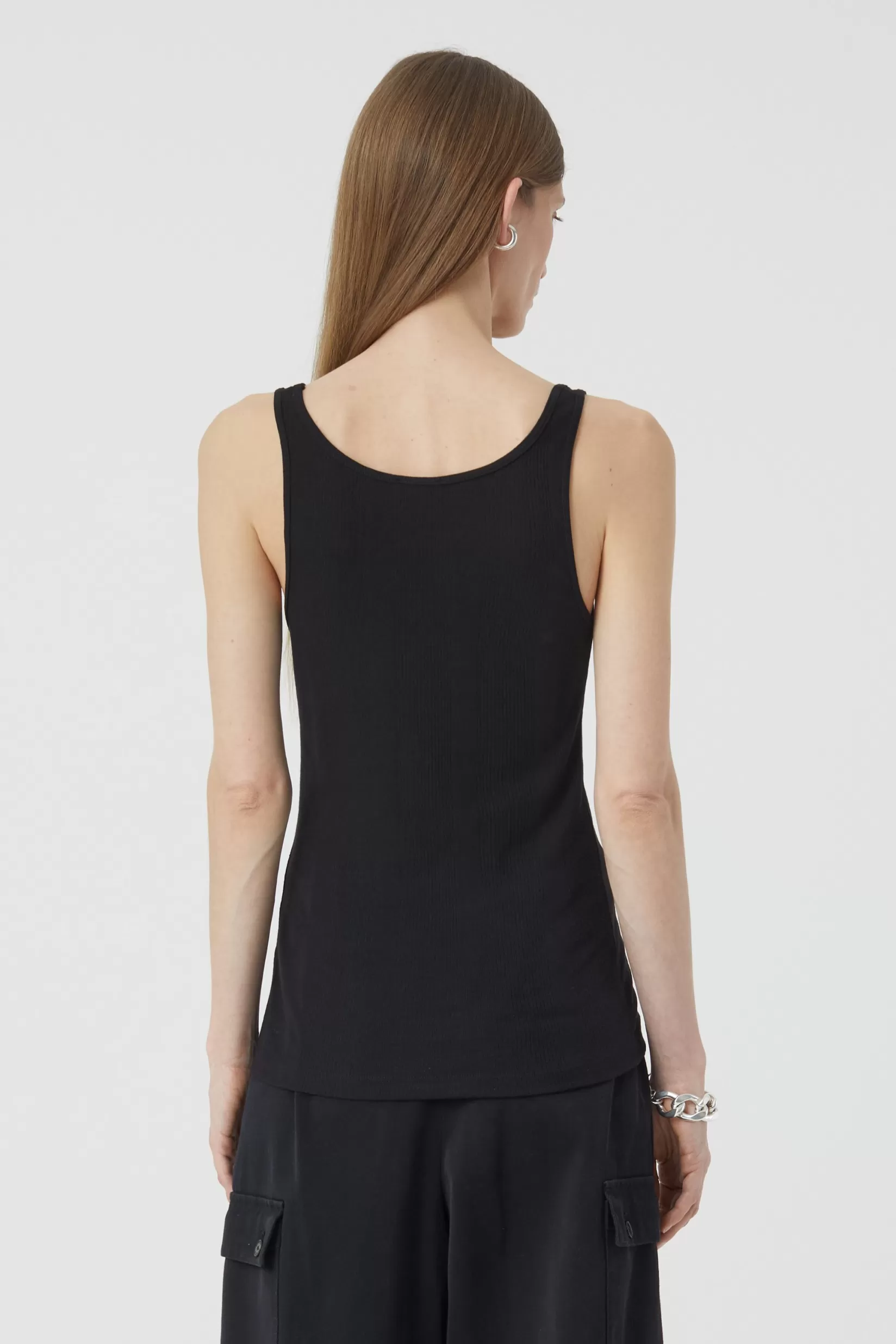 New CLOSED Slim Fit Tanktop Black
