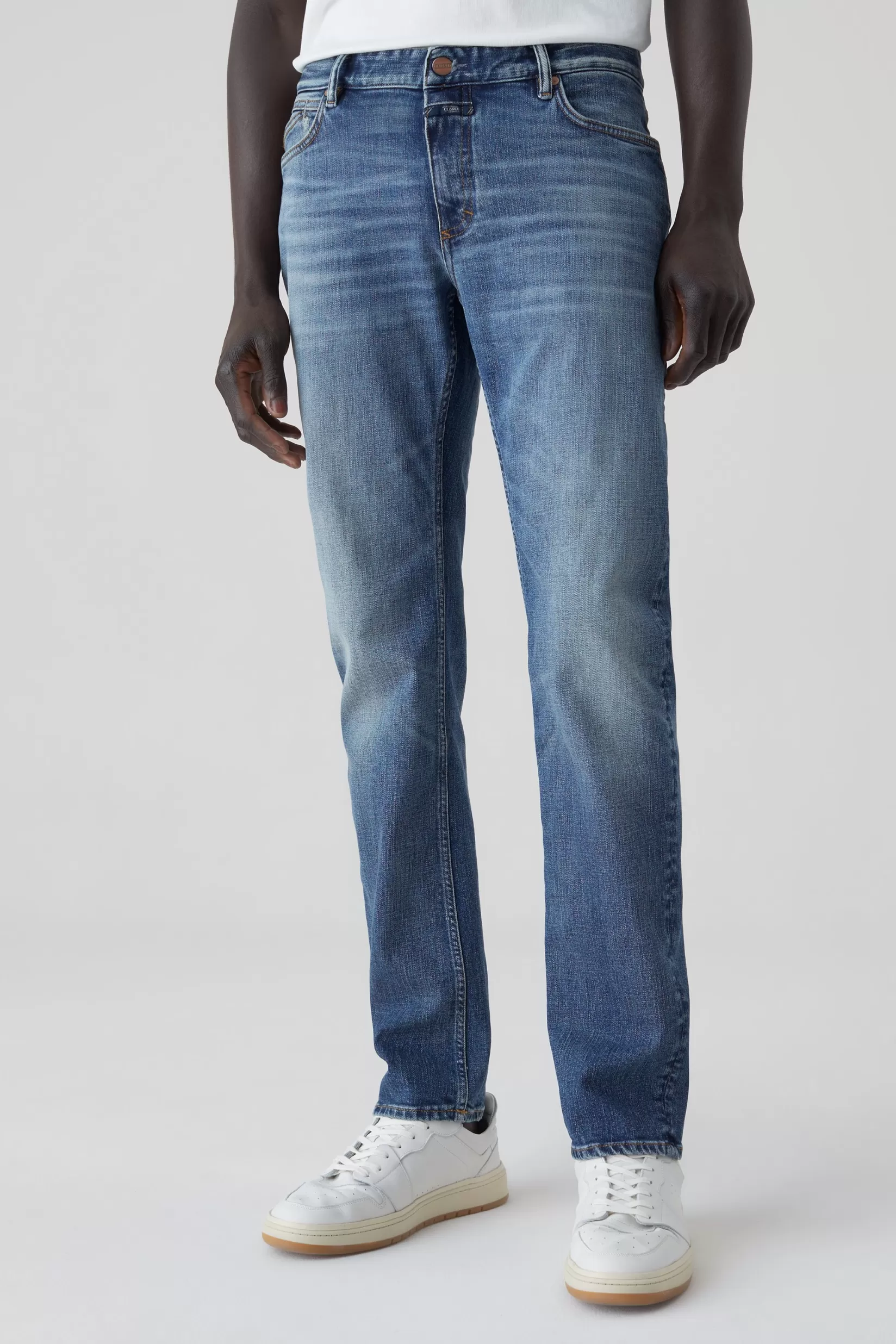 Online CLOSED Unity Slim Jeans Mid Blue