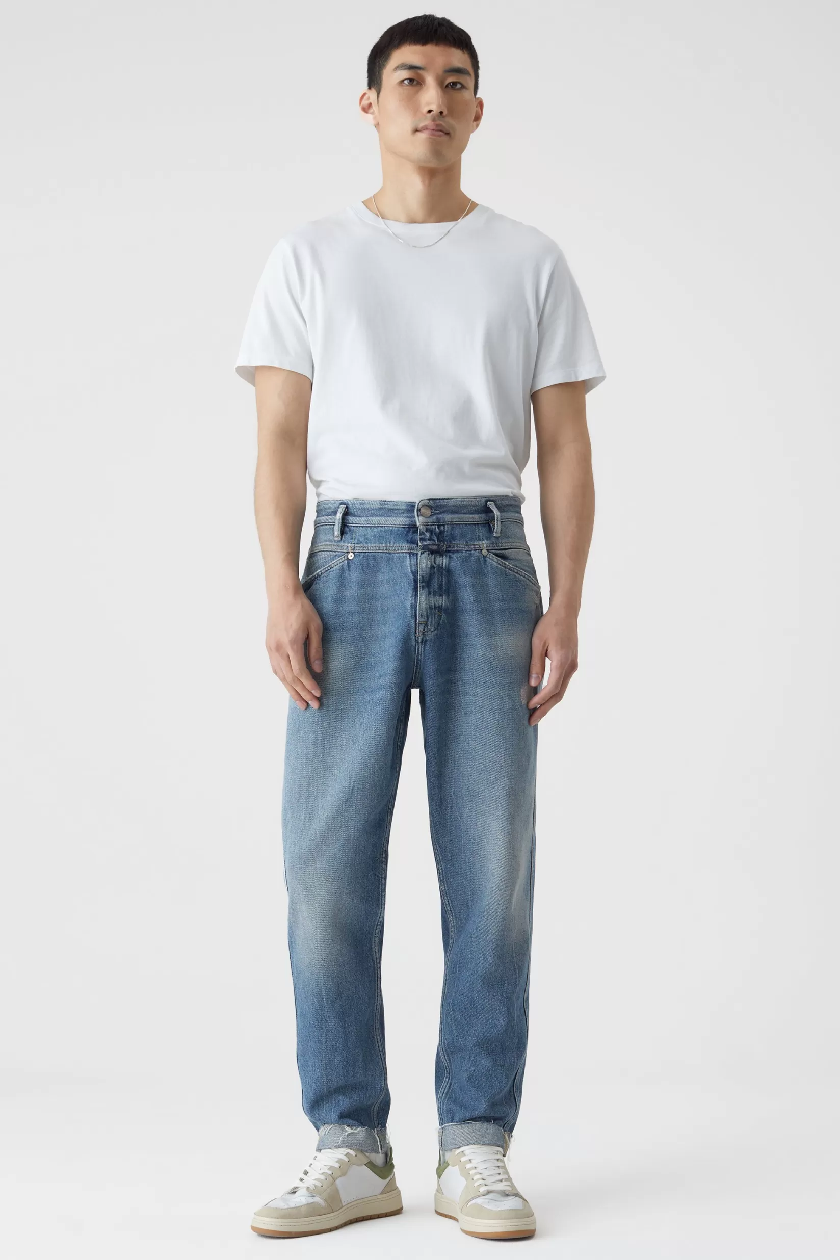 Shop CLOSED X-Lent Tapered Jeans Light Blue