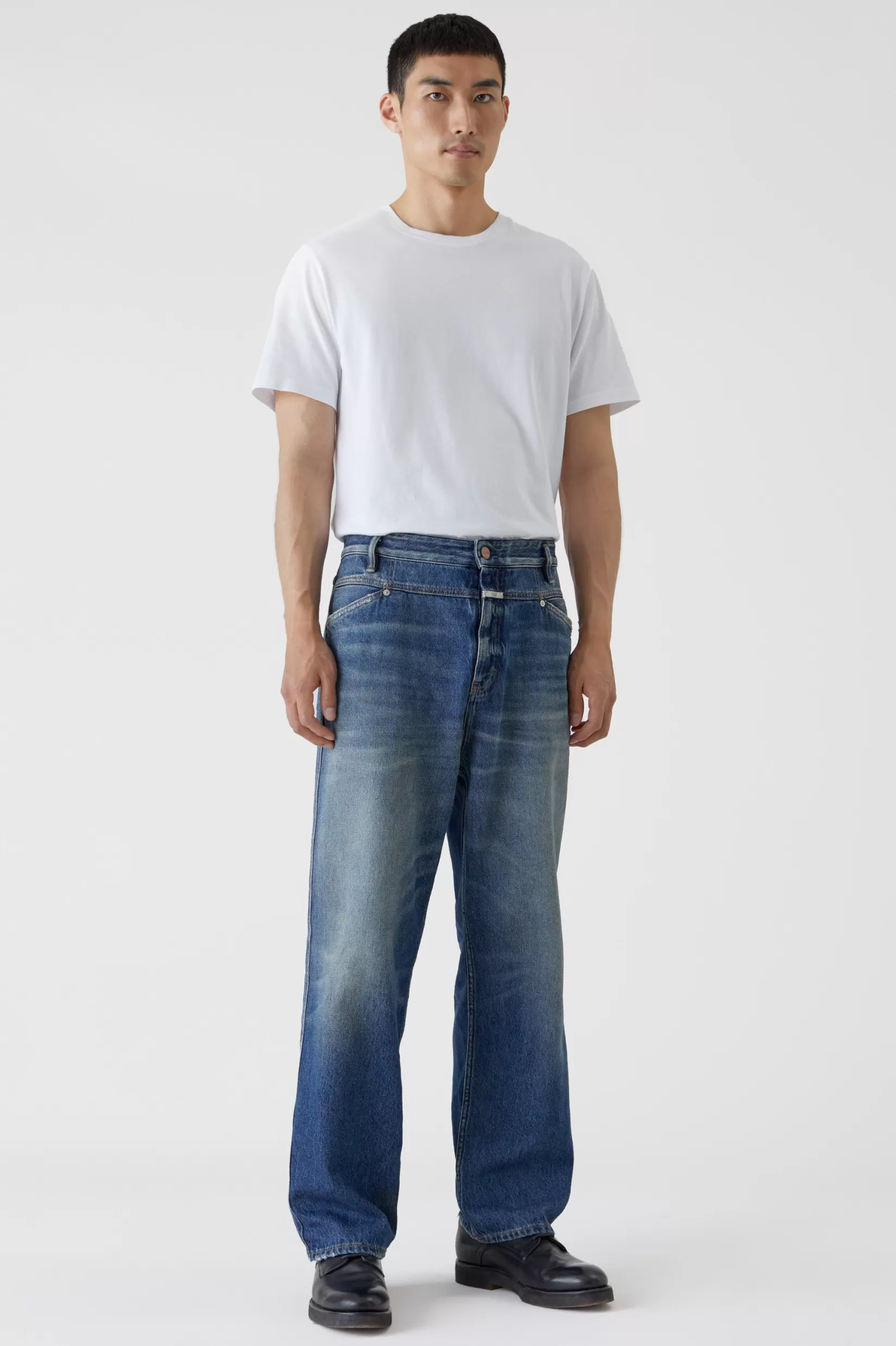 Cheap CLOSED X-Treme Loose Jeans Mid Blue